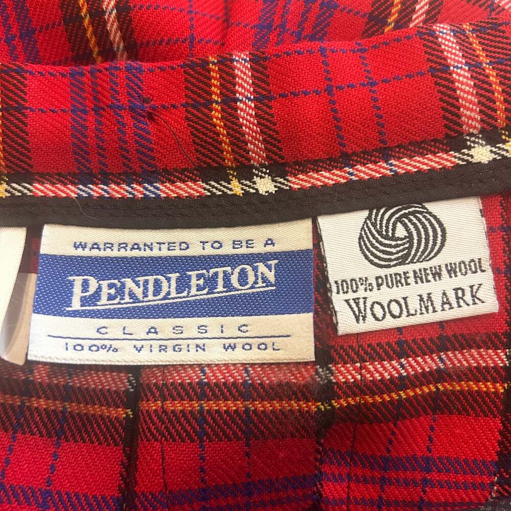 Vintage Pendleton Wool Midi skirt. 
Pleated
Size 18 - Picture 5 of 8